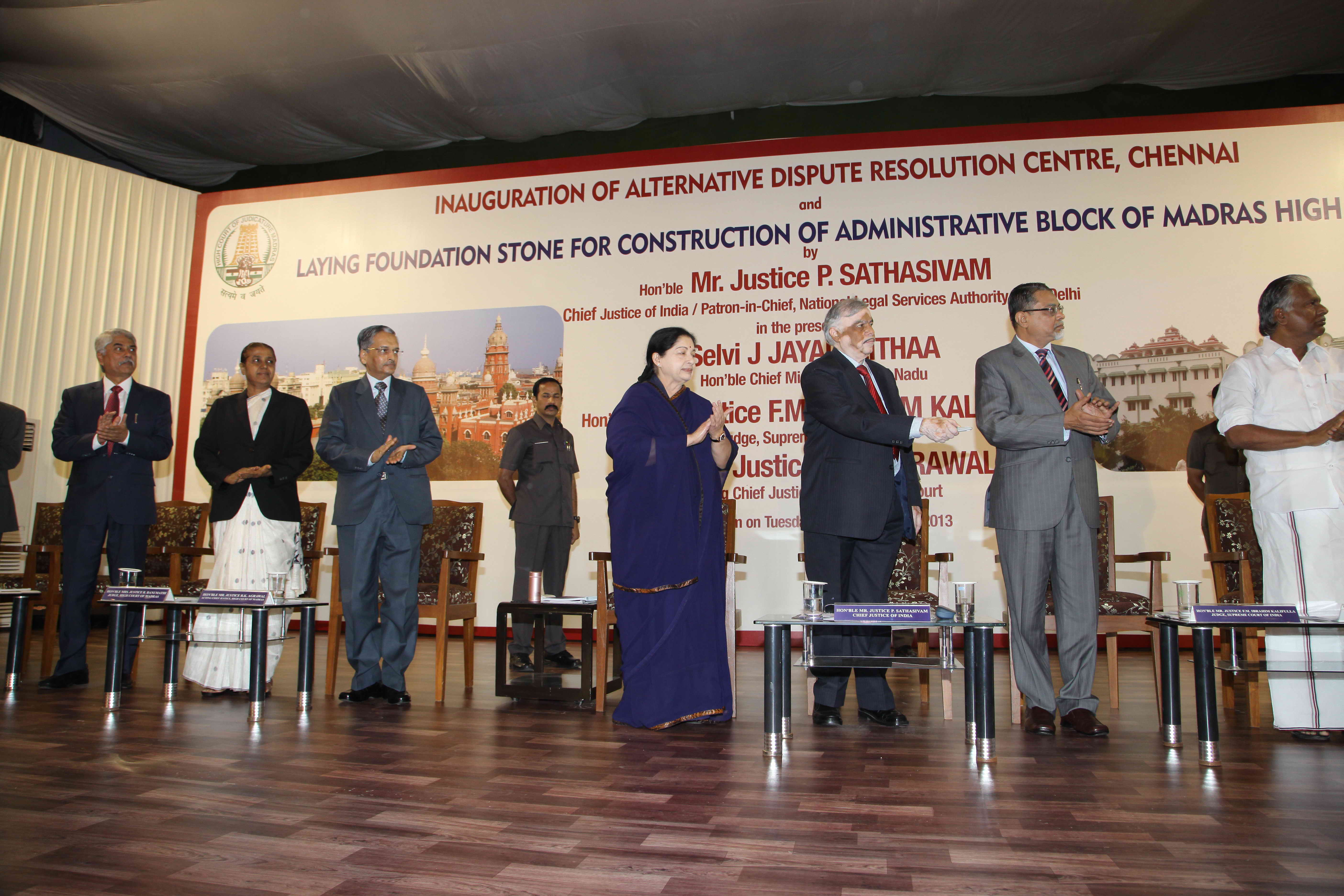 Inauguration of ADR Building at Chennai